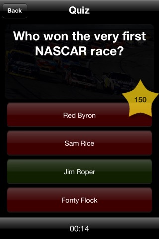 Stock Car Racing Quiz screenshot 2