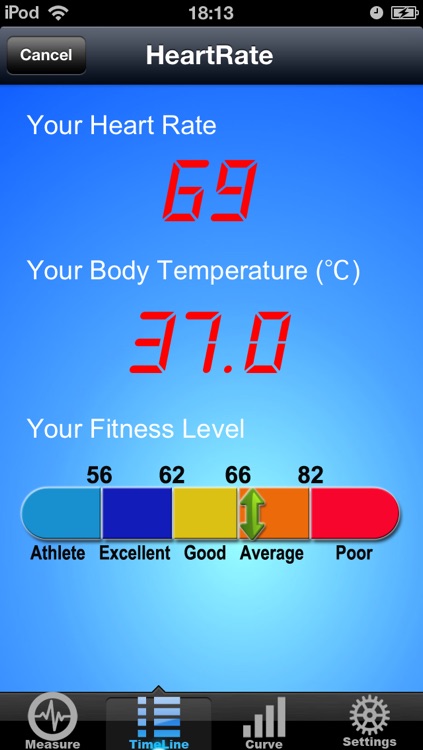 Measure Temperature & Heart Rate