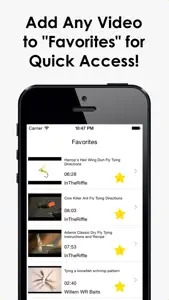 Fly Tying Tutorials: Fishing Flies & Knots screenshot #2 for iPhone