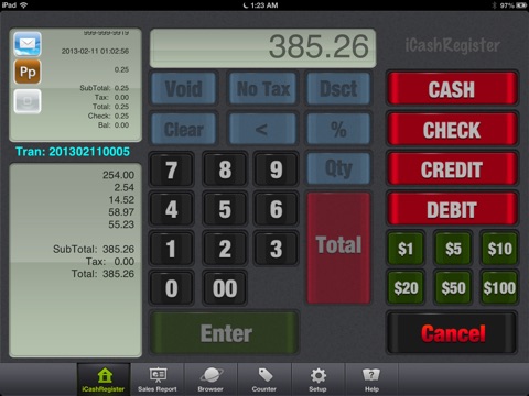 iCashRegister screenshot 2