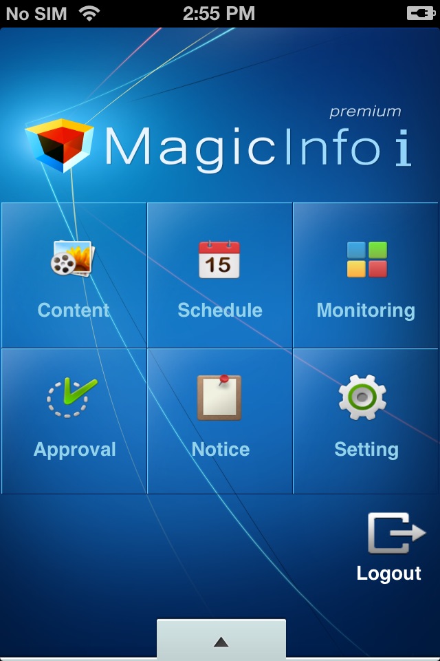 MagicInfo screenshot 2