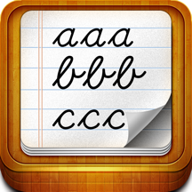 Handwriting worksheets for children: Learn to write the letters of the alphabet in script and cursive