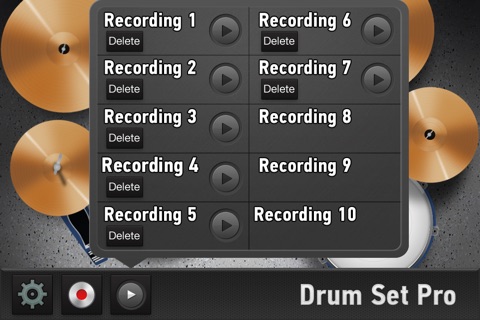 Drum Set Pro HD screenshot 4