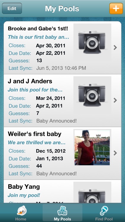 Baby Pool - The Pregnancy Guessing Game