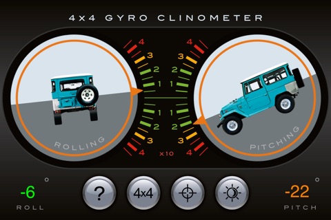 4x4 Gyroscope Clinometer screenshot 2