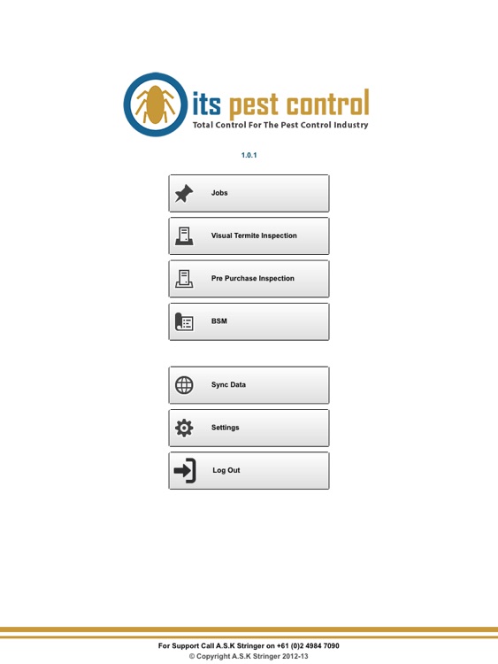 ItsPestControl for iPad