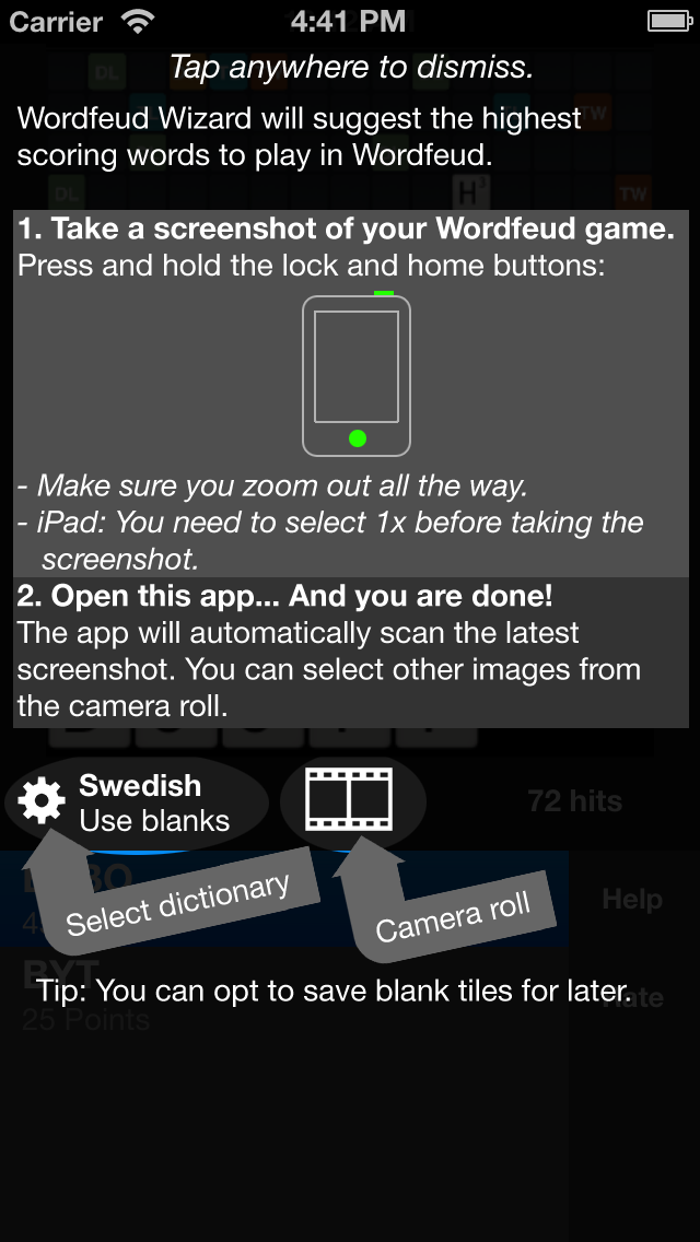 Screenshot #3 pour Wizard Free for Wordfeud