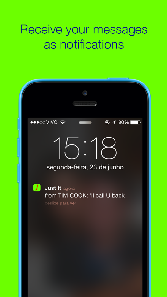 #3. Just It Instant Message (iOS) By: Wilson Baraban Filho