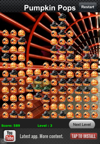 Pumpkin Pops! popping strategy screenshot 2