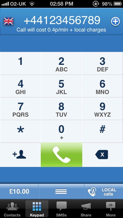 Localphone: Local Numbers - cheap international calls