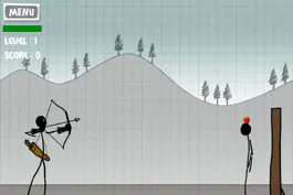 Game screenshot Stickman Apple Shooting Showdown - Free Bow and Arrow Fun Doodle Skill Game apk