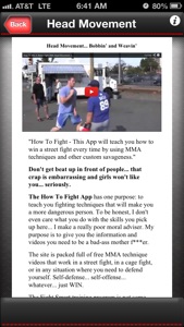 How To Fight - Learn To Street Fight using MMA screenshot #1 for iPhone