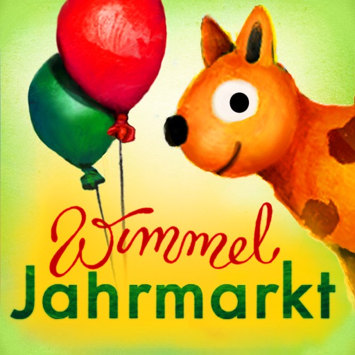 Wimmel App Jahrmarkt – Hochwertiges, handgezeichnetes Wimmelbuch für Kinder. Die Idee und Umsetzung Icon