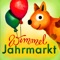 Wimmel App Jahrmarkt – Hochwertiges, handgezeichnetes Wimmelbuch für Kinder. Die Idee und Umsetzung