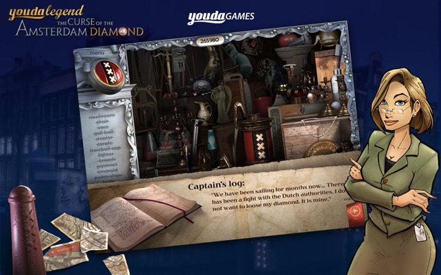 Youda Legend The Curse of the Amsterdam Diamond - Lite(圖3)-速報App