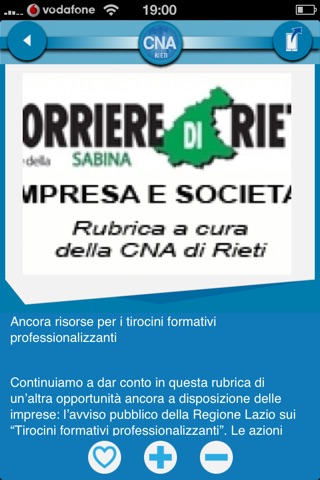 CNA Rieti screenshot 2