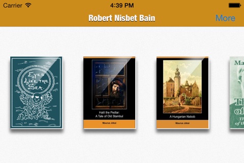 Robert Nisbet Bain Collection screenshot 2
