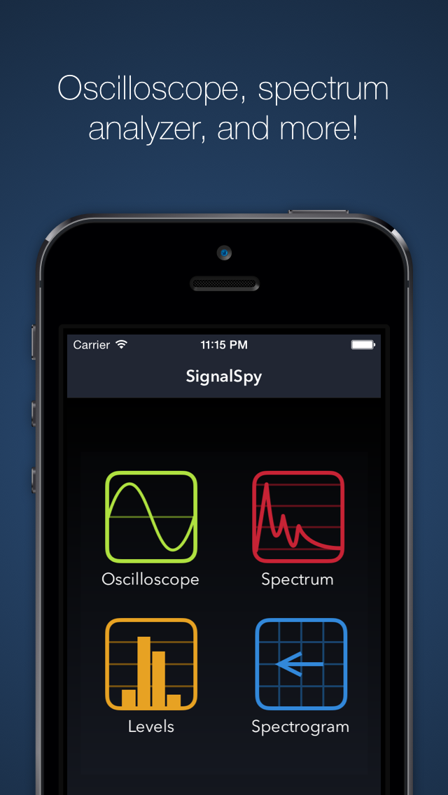 SignalSpy - Audio Oscilloscope, Frequency Spectrum Analyzer, and moreのおすすめ画像1