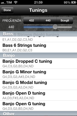 Guitar Tuner PRO i3F screenshot 2