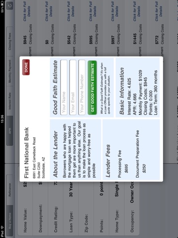 Mortgage Rates - Current Mortgage Rates and Mor... screenshot 4