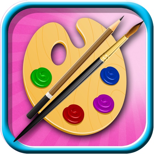 A Color & Draw Kids Art - Learn to Paint and be Creative! - Free Version