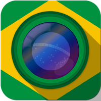 Cheer World Football Soccer Booth Sticker - 2014 Brasil Edition Awesome Stickiness Camera
