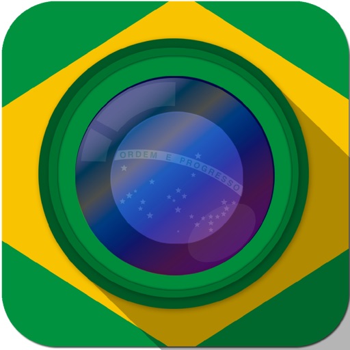 Cheer World Football Soccer Booth Sticker - 2014 Brazil Edition Awesome Stickiness Camera icon