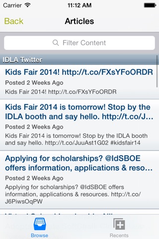 IDLA screenshot 2