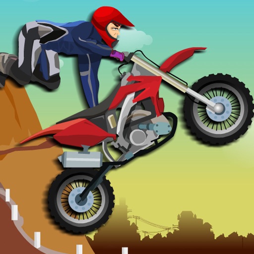 Down Hill Crazy Moto Racing icon