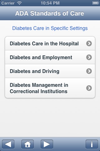 ADA Standards of Care screenshot 3