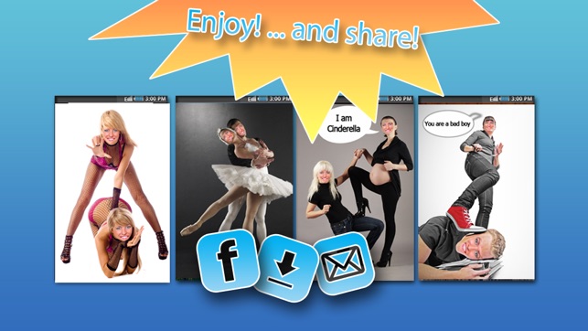 Funny Photo Studio - 2 Faces(圖4)-速報App