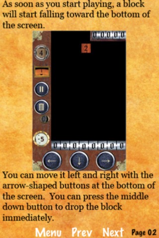 Enigma (falling blocks game with arithmetic skill) screenshot 3