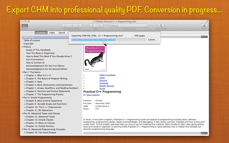 read chm+ : the chm reader + export to pdf problems & solutions and troubleshooting guide - 3