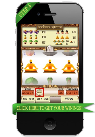 A Indian Bollywood Slots - Traditional Taj Mahal  Family Fun Slot Machine screenshot 4