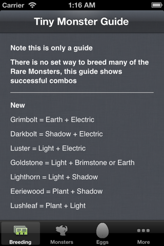 Guide for Tiny Monster screenshot 3