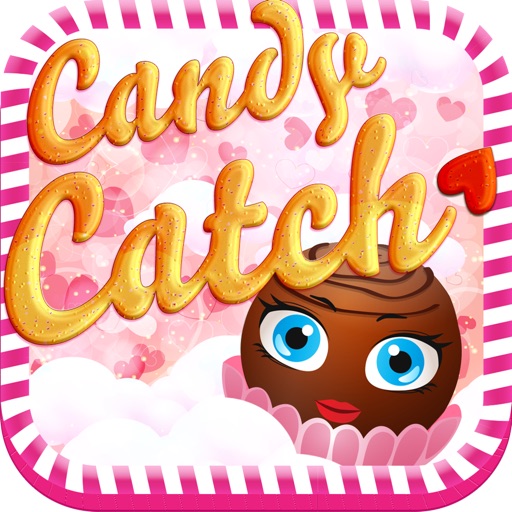 Candy Catch - Sugar Valentine Bonbon Endless Rainbow Love Catching Game Icon