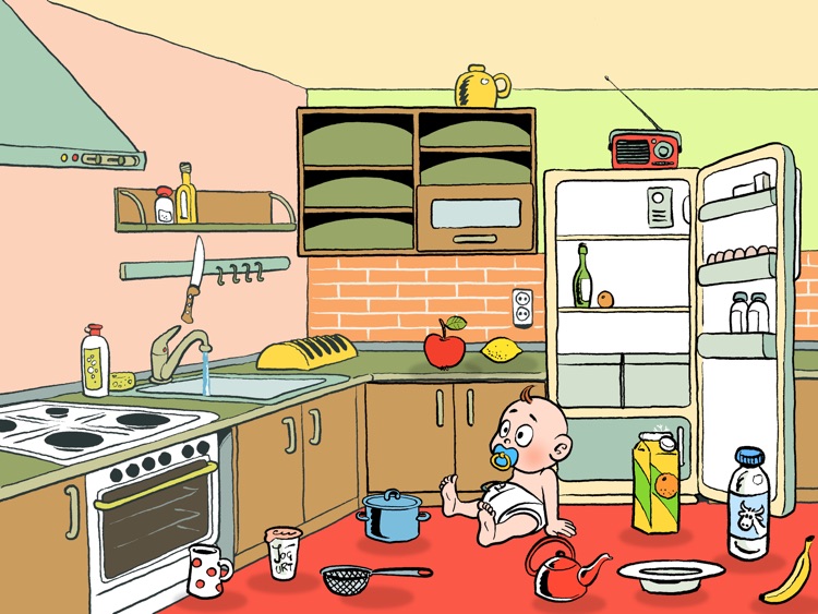 TidyUp! clean the room & house - best free puzzle educational games for kids or your toddler (learn & teach) screenshot-3