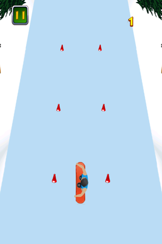 Crazy Downhill Snowboarding Stunt Racing Hero screenshot 2