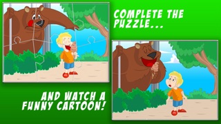 Jigsaw Zoo Animal Puzzle - Free Animated Puzzles for Kids with Funny Cartoon Animals!のおすすめ画像2