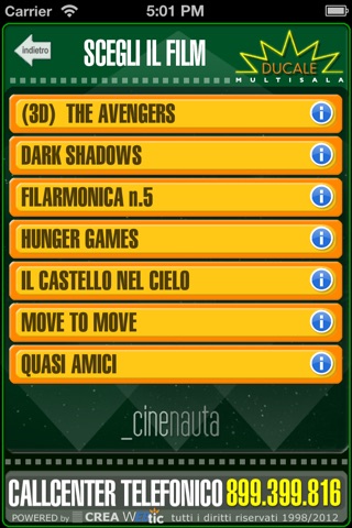 Webtic Cinenauta Cinema screenshot 2