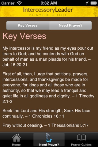 Intercessory Leader Prayer Guide screenshot 2