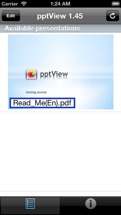 pptView - viewer for Powerpoint (ppt,pptx,pps,ppsx), OpenOffice (odp) and PDF presentations
