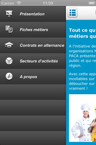 JOB In PACA screenshot 2