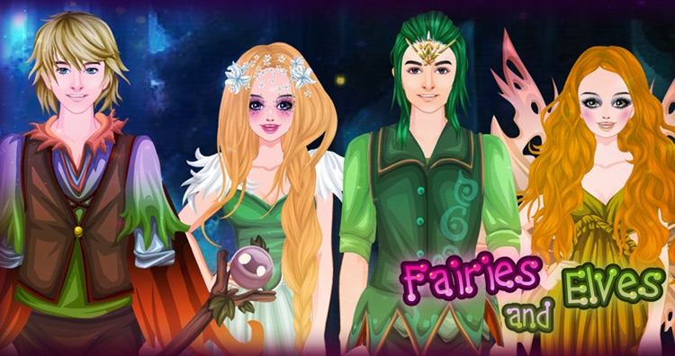 Fairies and Elves dress up screenshot-3