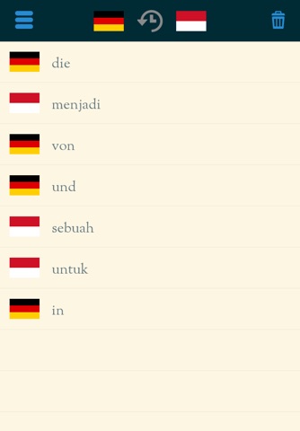 Easy Learning Indonesian - Translate & Learn - 60+ Languages, Quiz, frequent words lists, vocabulary screenshot 3