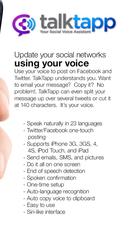 TalkTapp ~ Voice Text Dictation screenshot-3