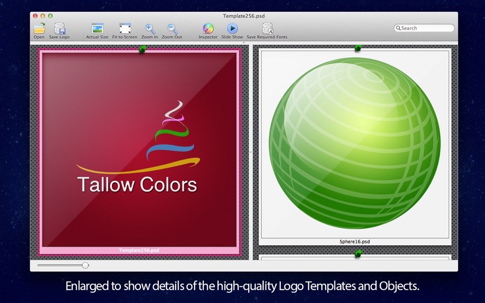 #2. Logo Templates for PhotoShop (macOS) Podle: AppMaven, LLC
