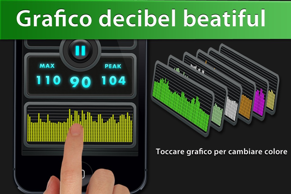 Decibel Meter - Measure the sound around you with ease screenshot 2