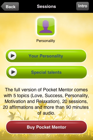 Pocket Mentor Free screenshot 4