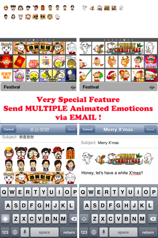 Screenshot #3 pour AniEmoticons gratuit - C'est drôle, mignon et émoticônes animées, Emoji, icônes, smileys 3D, caractères, Alphabets et Symboles pour les e-mail, SMS, MMS, SMS, messagerie, iMessage, WeChat et Messager d'autres